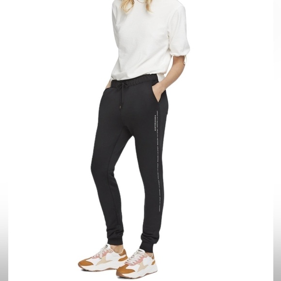 Scotch & Soda Club Nomade Kids Sweatpants Black Draw Cord Waist Pocket size 12 - Picture 1 of 9